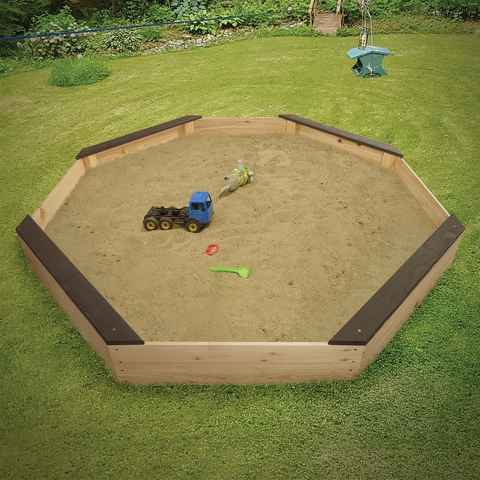 terra-garten Sandkasten Spielplatz Kinder Forte 176 x 176 cm von terra-garten®