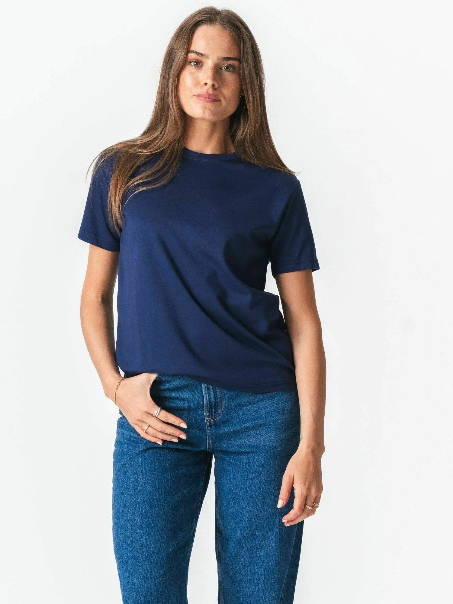 TEESHOPPEN Kurzarmhemd TEESHOPPEN T-shirt Loose