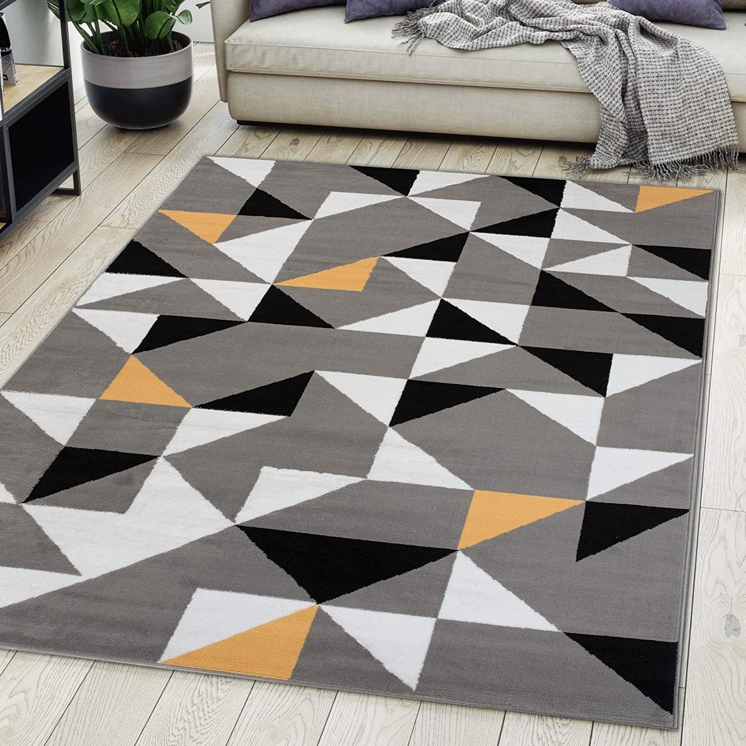 Mazovia Teppich DY-MAYA-Z896A-GRAY, 130x190 günstig online kaufen