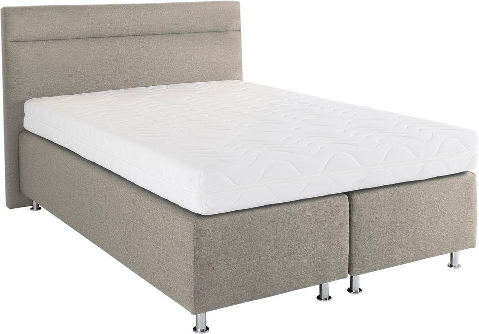 Westfalia Schlafkomfort Boxspringbett wahlweise mit LED-Beleuchtung günstig online kaufen