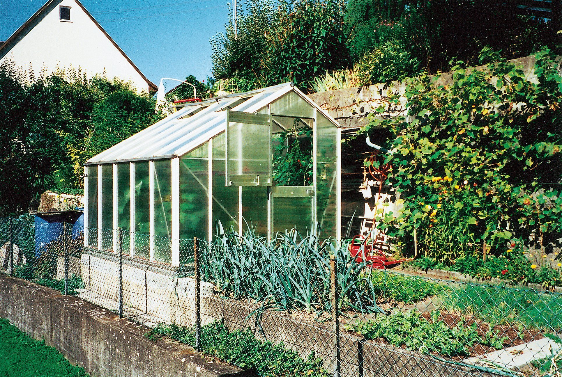BECKMANN Gewächshaus »Allgäu S80AN«, BxT 256x319 cm, silberfarben