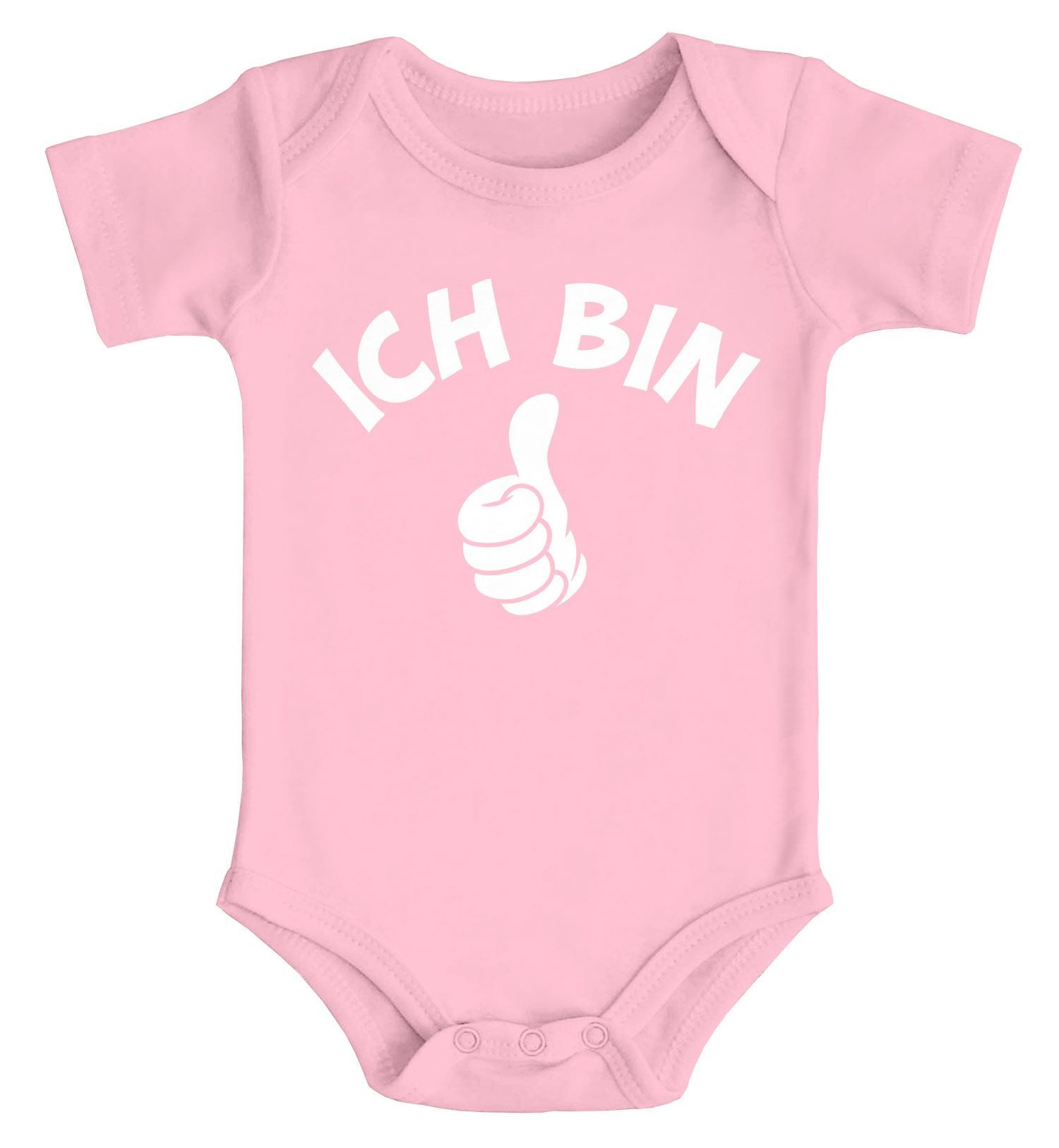 Body Babybody erster Geburtstag Ich bin 1 Comic-Hand Daumen Geschenk für