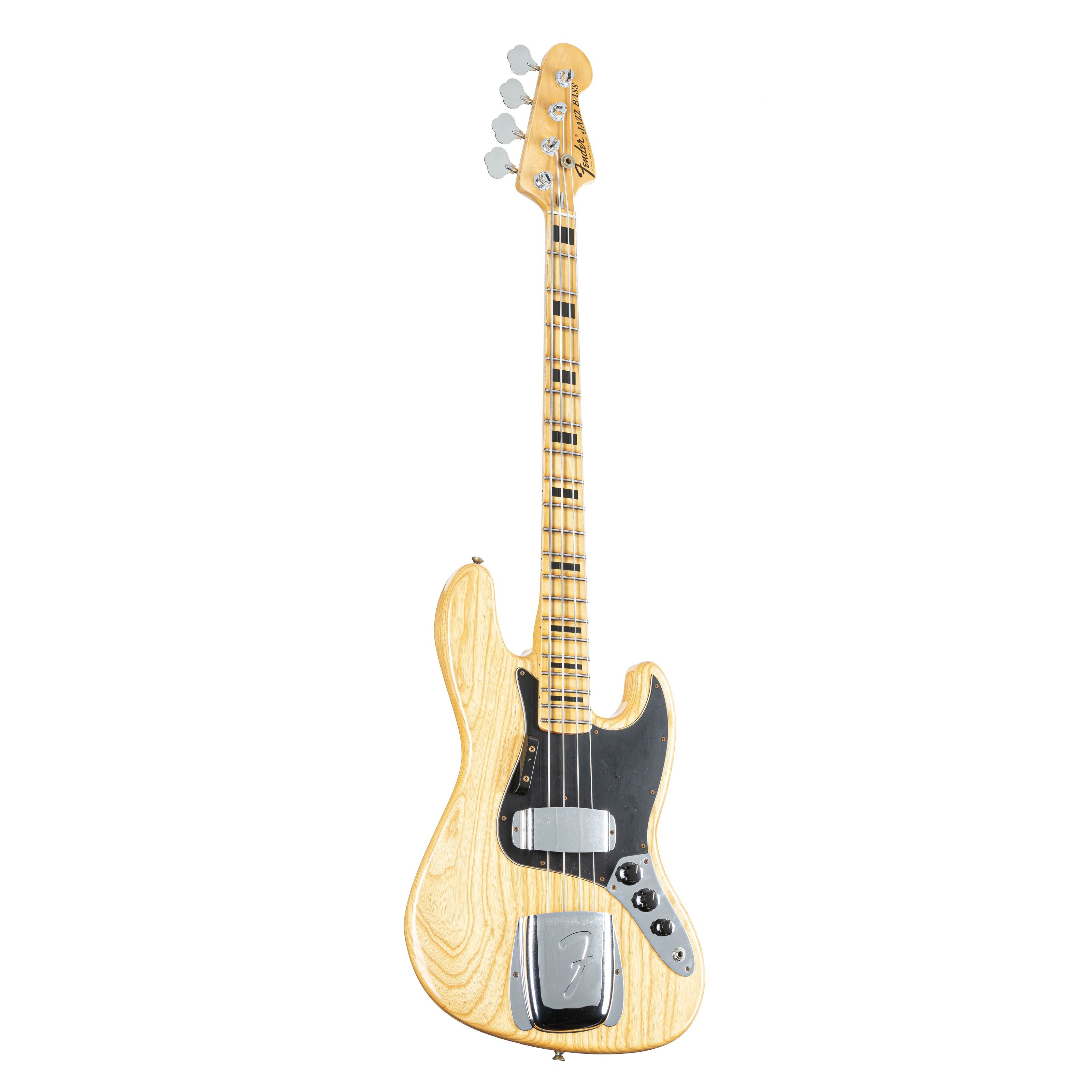 Fender E-Bass, E-Bässe, 4-Saiter E-Bässe, '75 Jazz Bass Journeyman Antique Natural #R24807 - E-Bass
