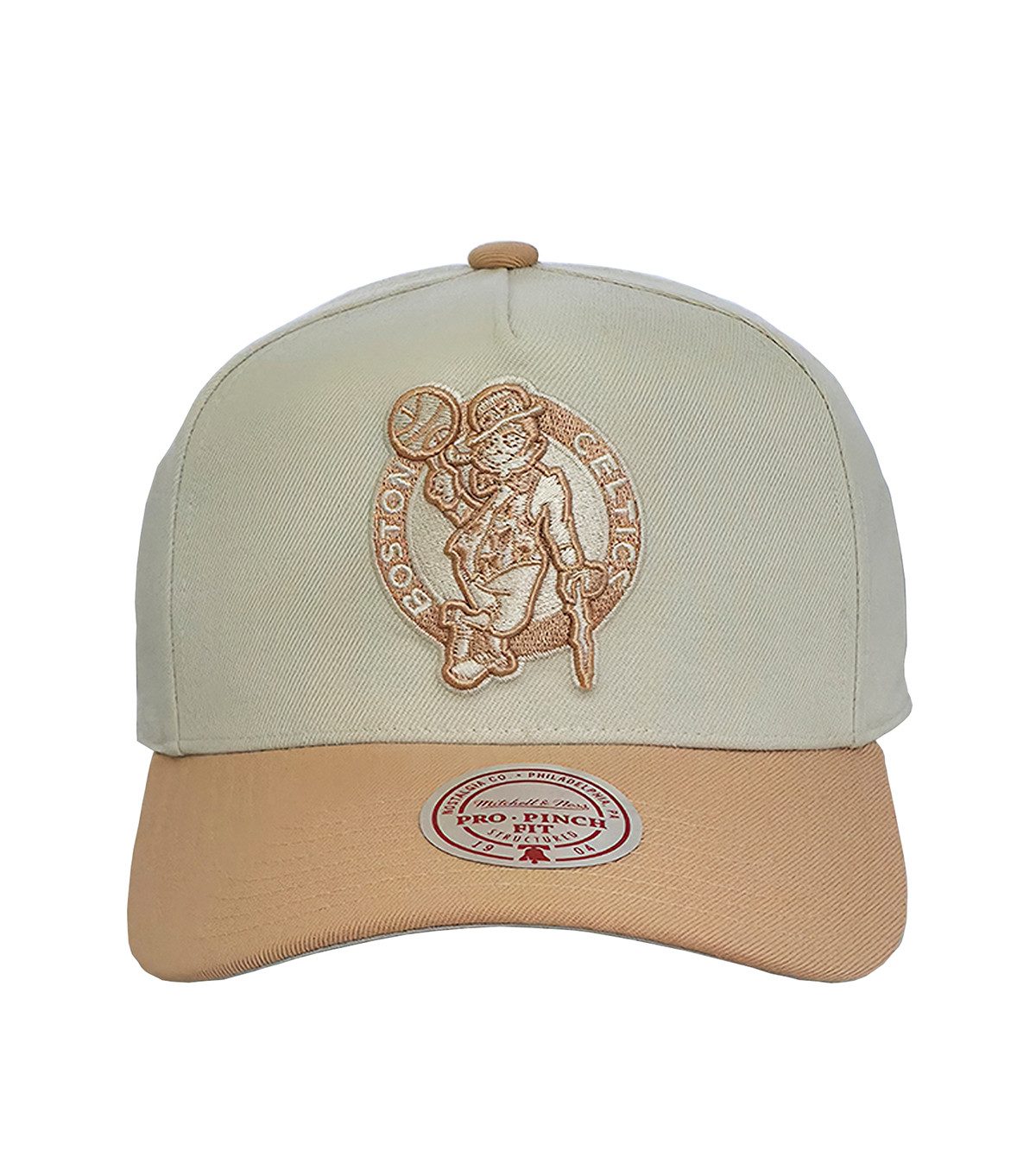 Mitchell & Ness Snapback Cap Boston Celtics Dust Pro (kein Set) leicht gebogene Schirm