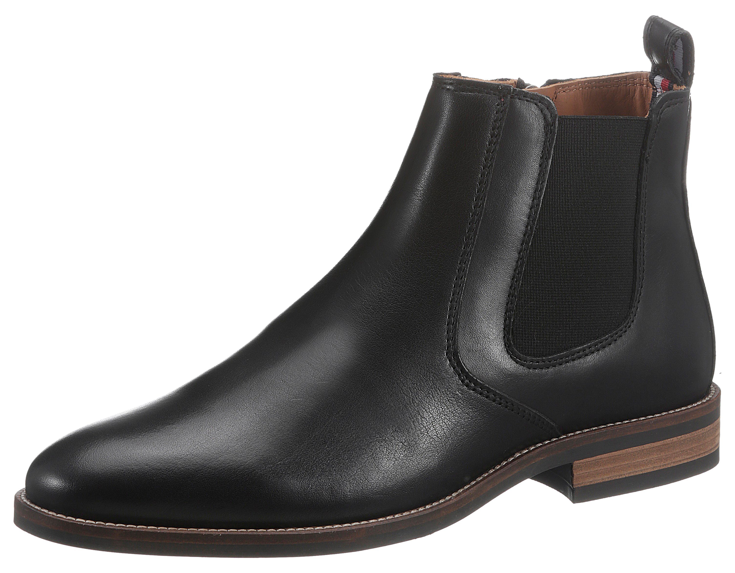 Tommy Hilfiger ESSENTIAL HILFIGER LTH CHELSEA Chelseaboots mit praktischer Anziehlasche