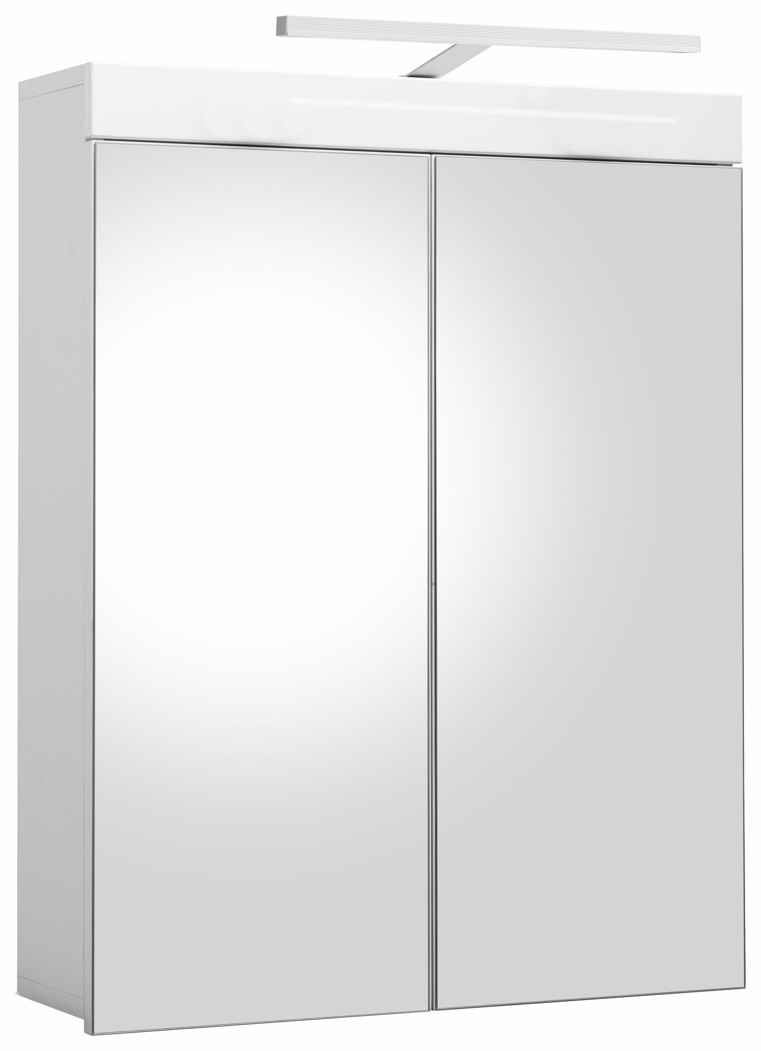 trendteam Spiegelschrank »Amanda« Breite 60 cm, wahlweise mit LED-Beleuchtung, Badezimmerschrank mit 2 Spiegeltüren