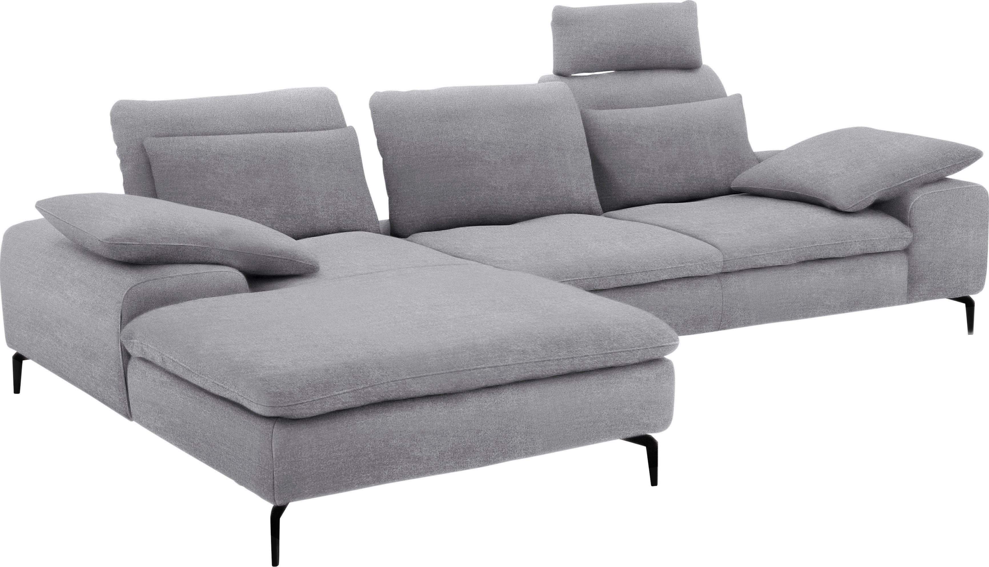 Ecksofa valentinoo, Designsofa, bequem, elegant und zeitlos, L-Form