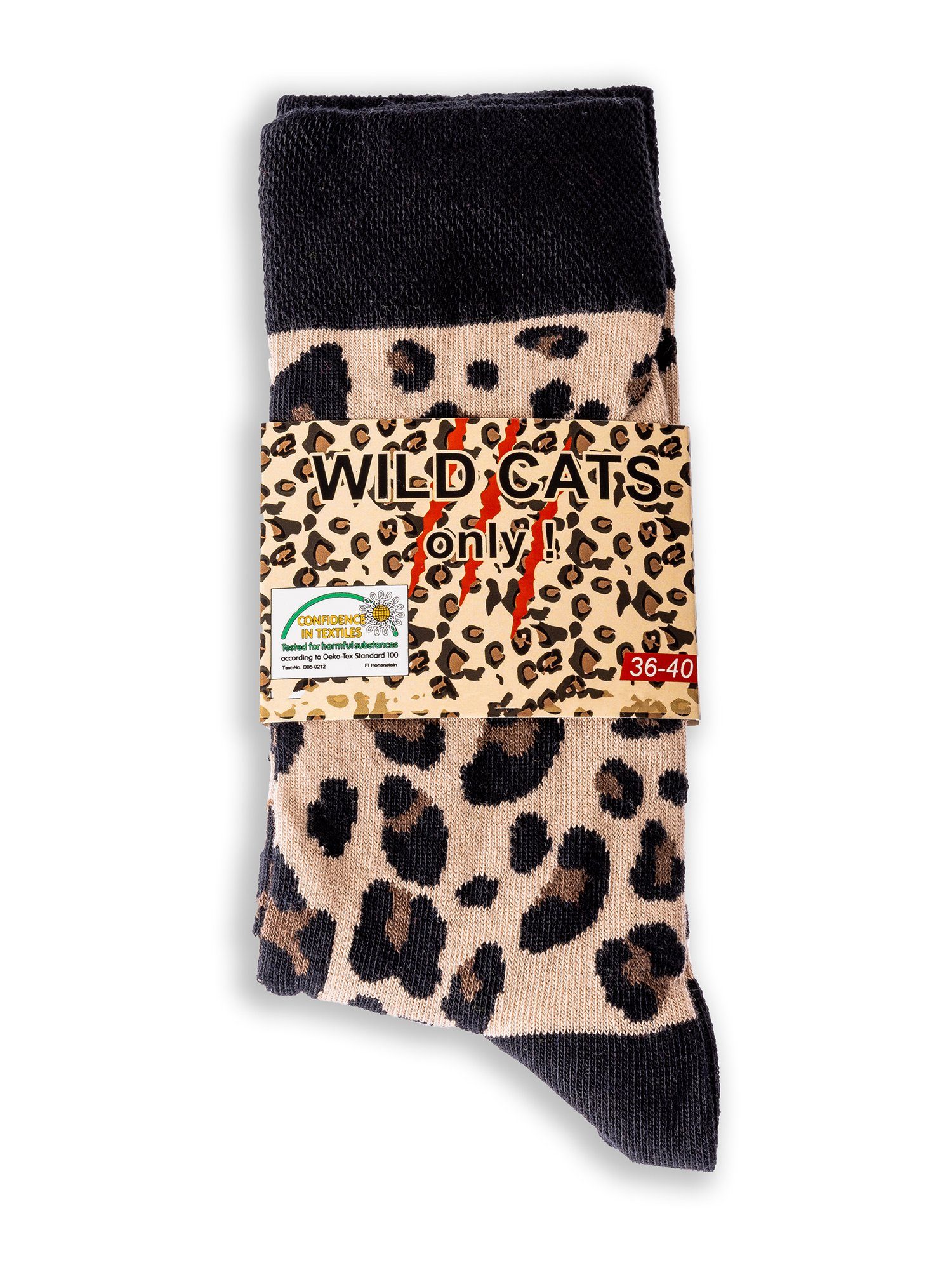 Chili Lifestyle Socks Cat Banderole Wild Leisure Freizeitsocken