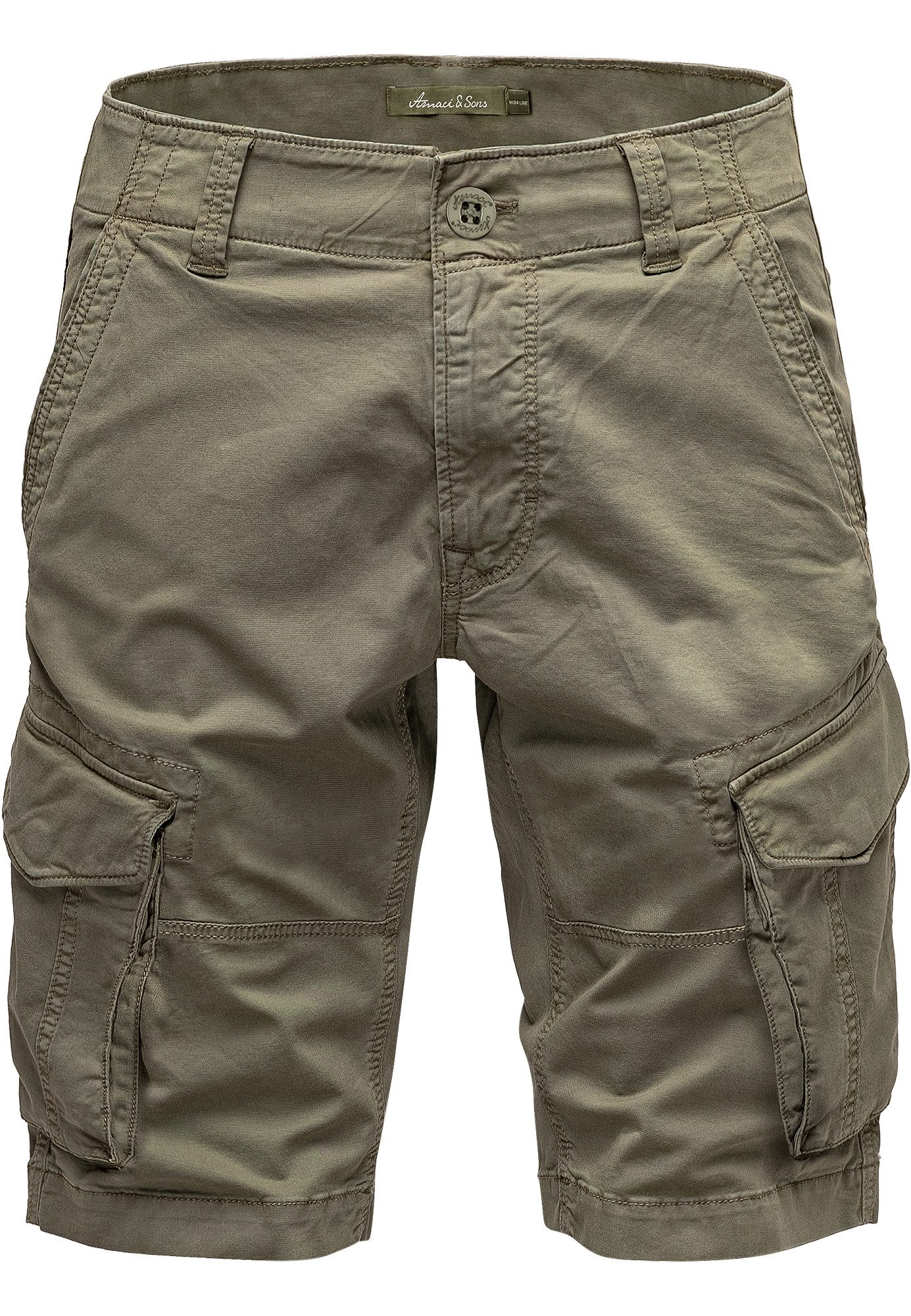 Amaci&Sons Cargoshorts RIVERLEA Cargoshorts Herren Bermuda günstig online kaufen