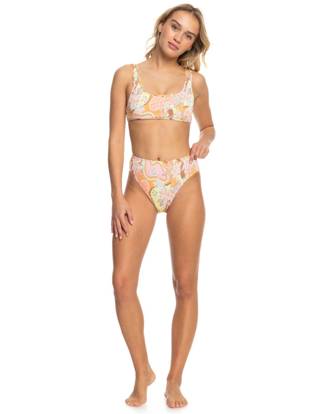 Roxy Bandeau-Bikini-Top Floraldelic