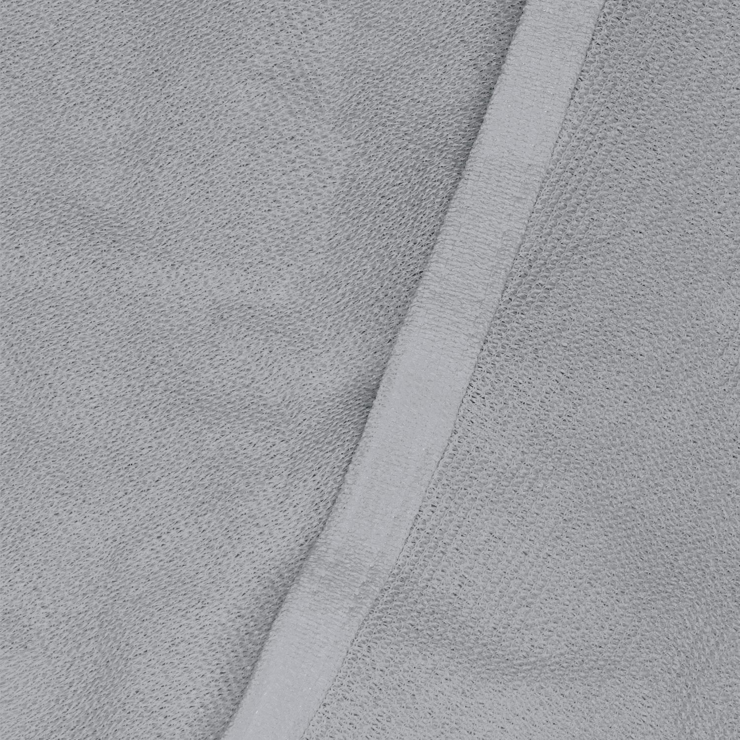 anndora Sonnensegel Tarp 4x6 - cream rechteckig HDPE, (hellgrau), luftdurchlässiger Stoff