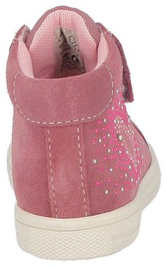 Lurchi Blinkschuh Shalisa Sneaker mit glitzernden Steinchen, Freizeitschuh, Halbschuh, Schnürschuh