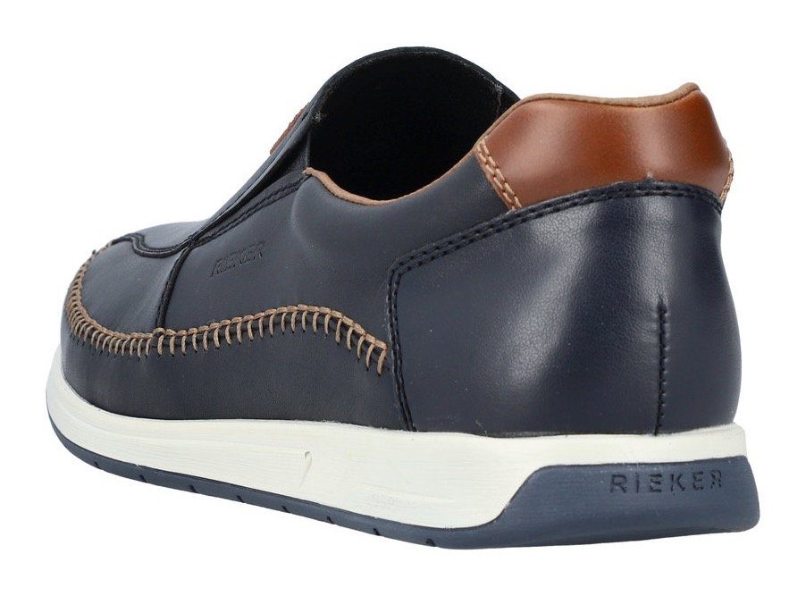 Rieker Slipper Sommerschuh, Schlupfschuh, Freizeitschuh mit aufwändiger Rah günstig online kaufen