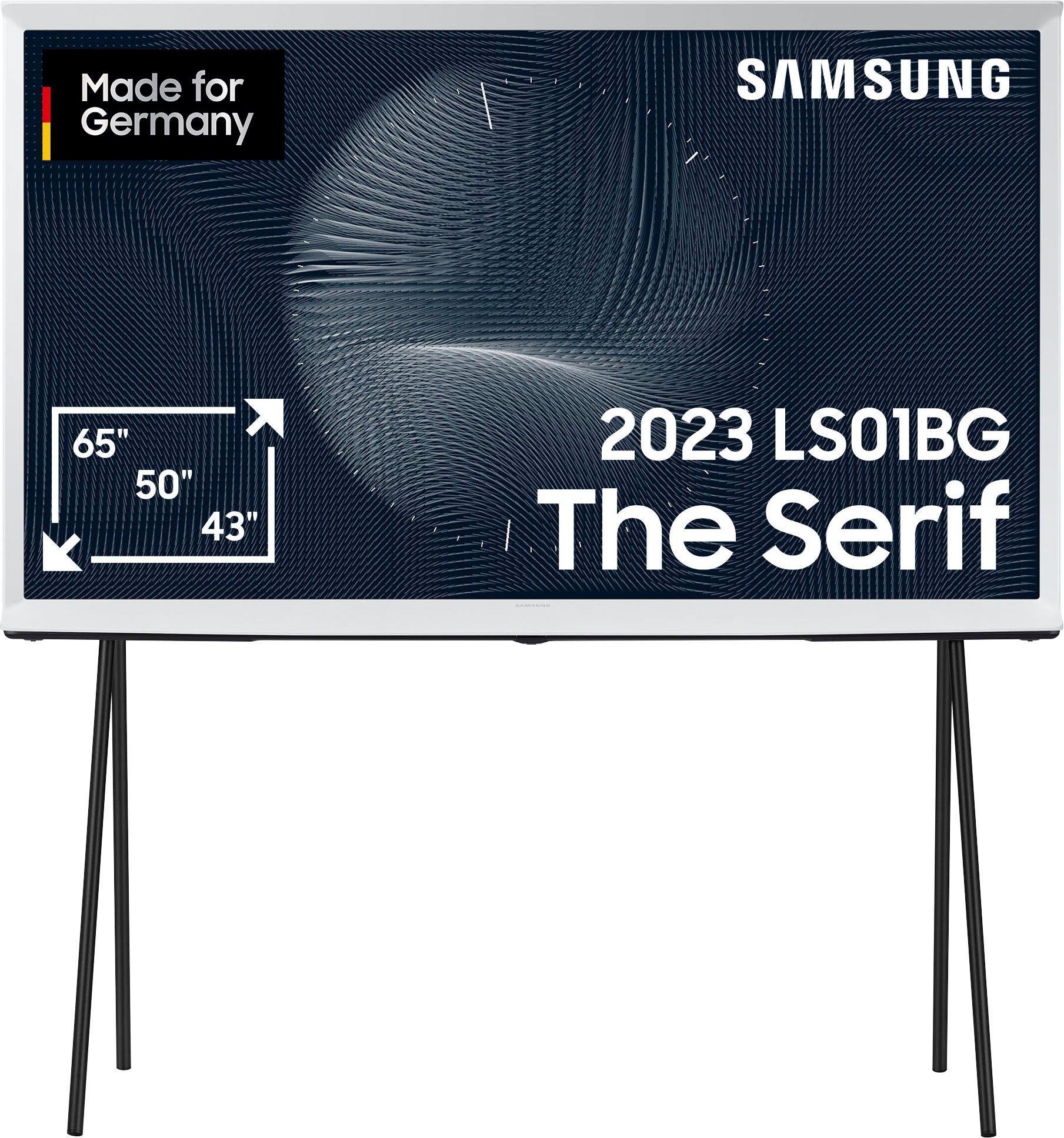 Samsung GQ50LS01BGU LED-Fernseher (125 cm/50 Zoll, Google TV, Smart-TV,  Ikonisches Design, Mattes Display, QLED-Bildqualität)