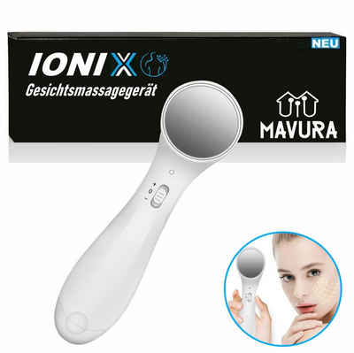 MAVURA Gesichtsmassagegerät IONIX Anti Falten Ionen Gesichtsmassage Anti-Aging-Gerät, Ultraschall elektrischer Hautpflege Gesichts Massagestab