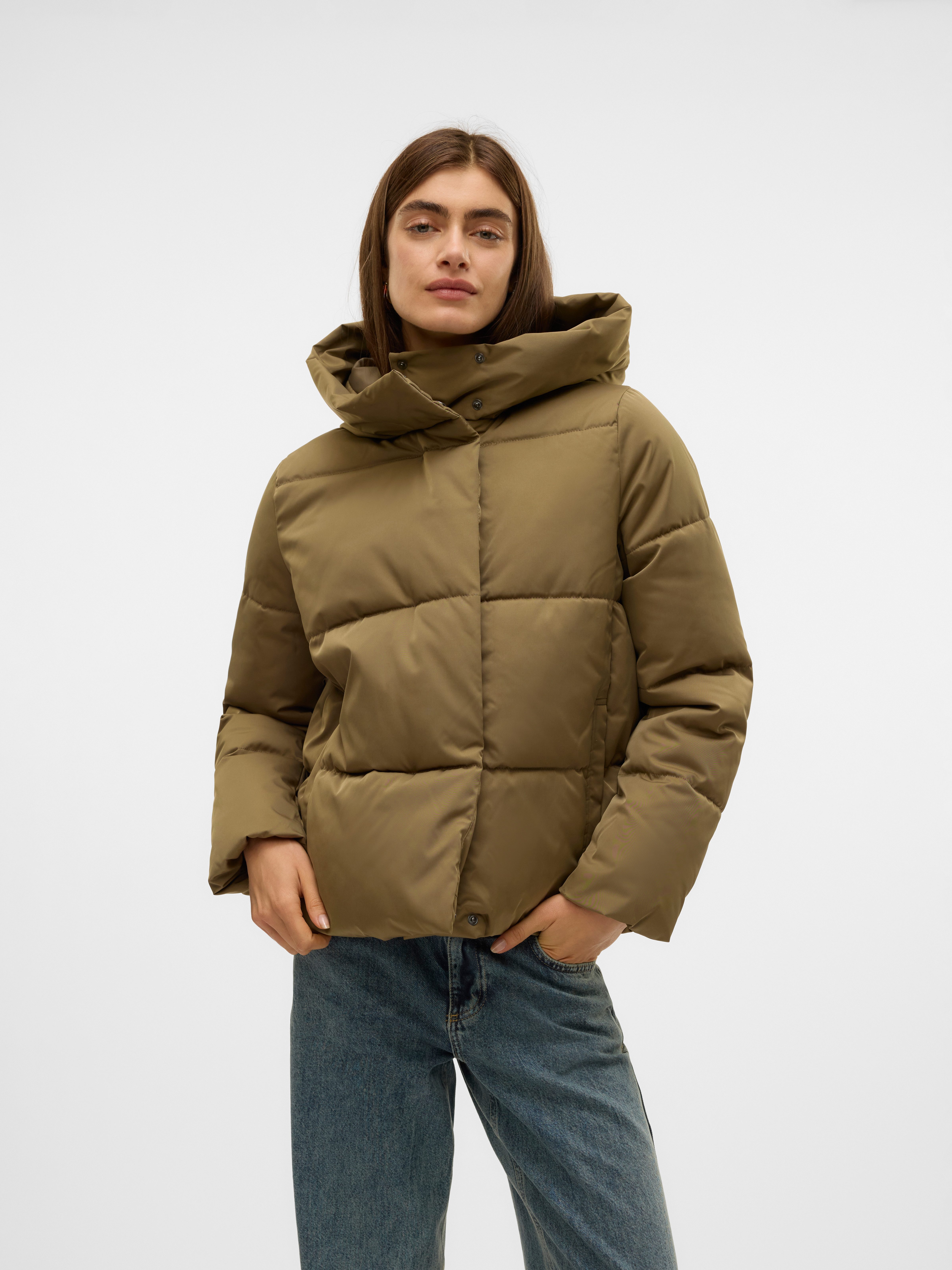 VMSTELLA Mantel | Dunkelgrün | Vero Moda