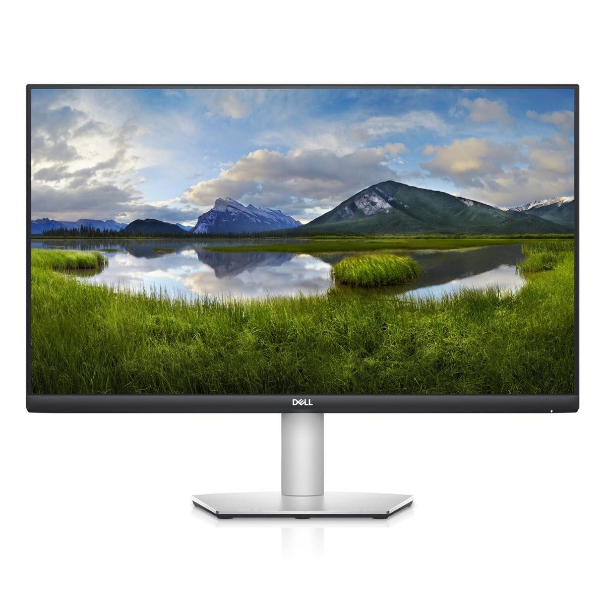 Dell Dell S Series S2722QC Monitor - 27 Zoll - Silber/Grau LCD-Monitor (3840 x 2160 px, 4 ms Reaktionszeit, LCD)