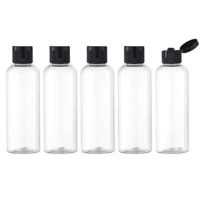 Juoungle Reisebehälter Reiseflaschen Set mit Flip Cap Leere Spender Set Abfüllflaschen
