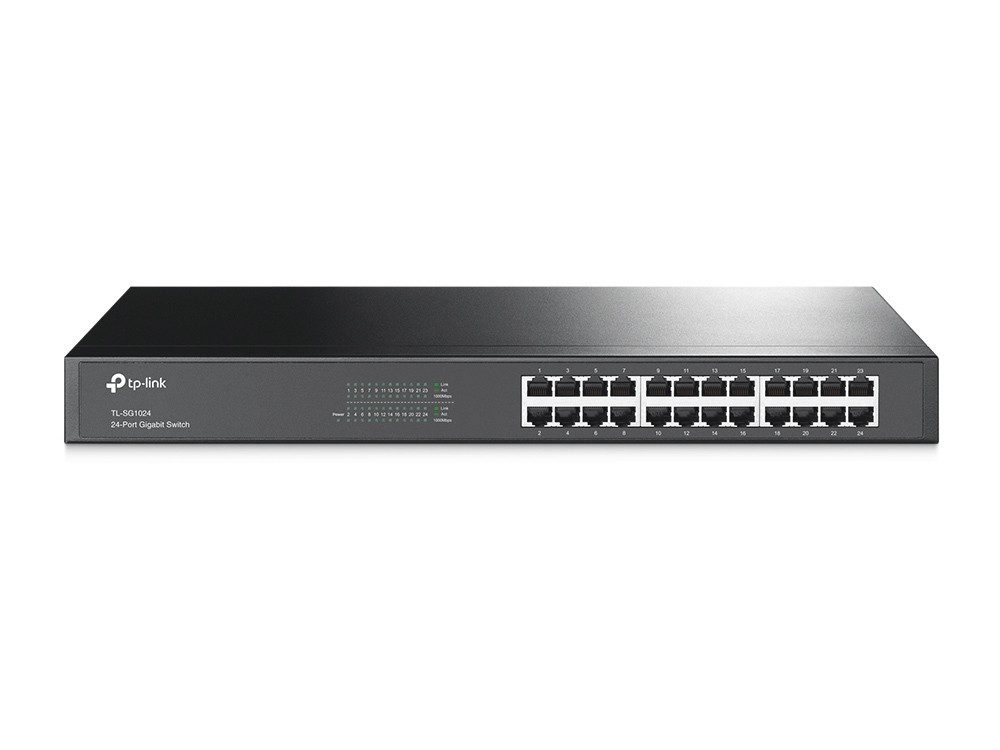 TL-SG1024 24-Port Gigabit Rackmount Switch Netzwerk-Switch