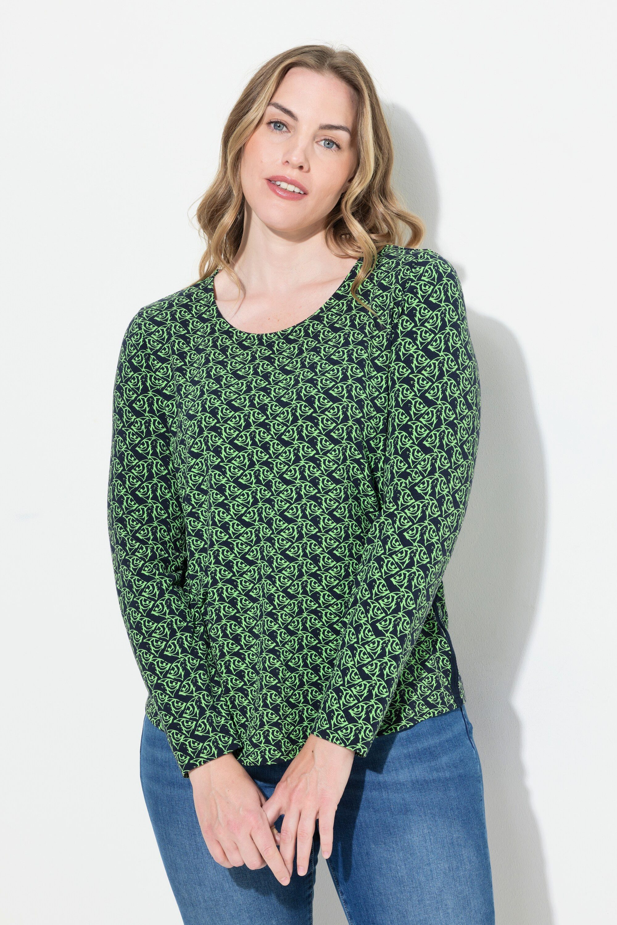 Laurasøn T-Shirt T-Shirt Rundhals Langarm Made günstig online kaufen