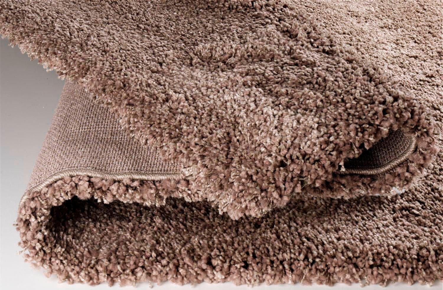 OCI DIE TEPPICHMARKE Hochflor-Teppich LOBBY SHAGGY, auch als Läufer und in Rund, rechteckig, Höhe: 52 mm, Langflor, dichter Shaggy, robust, auch in quadratischer Form