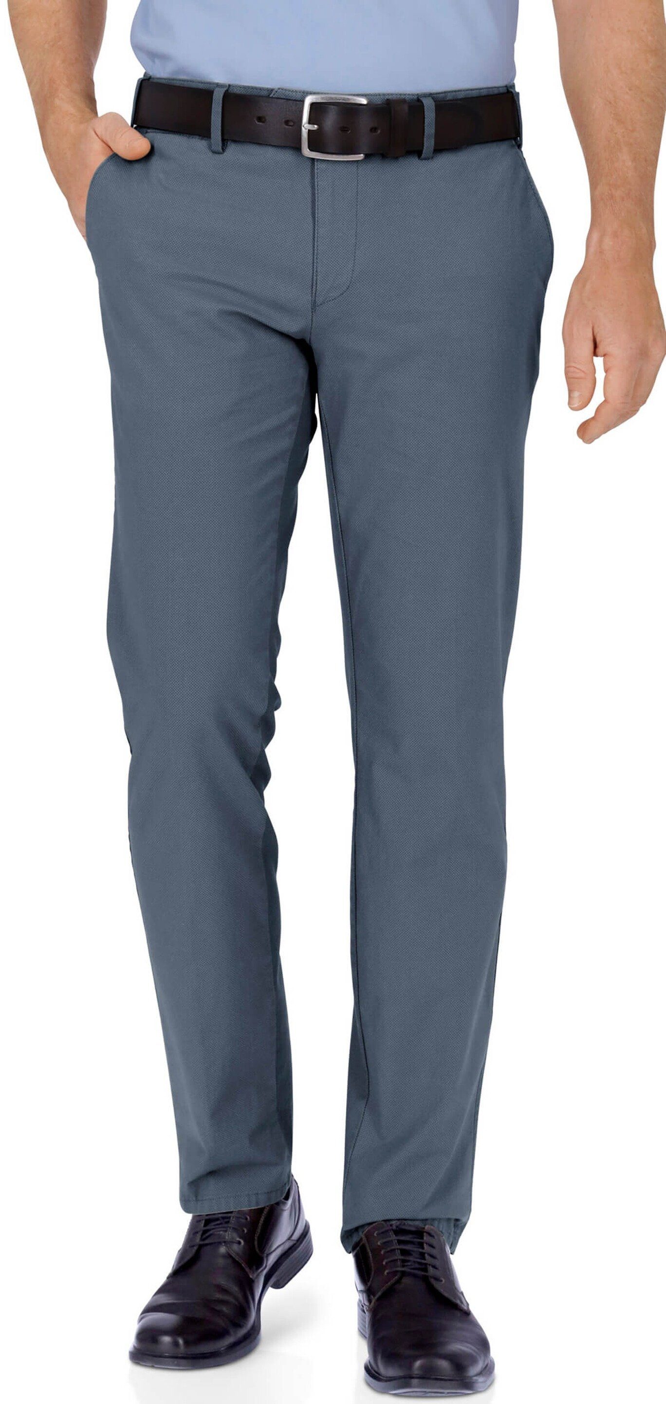 Stoffhose EUREX BY BRAX Baumwoll-Stretch-Hose Joe blau