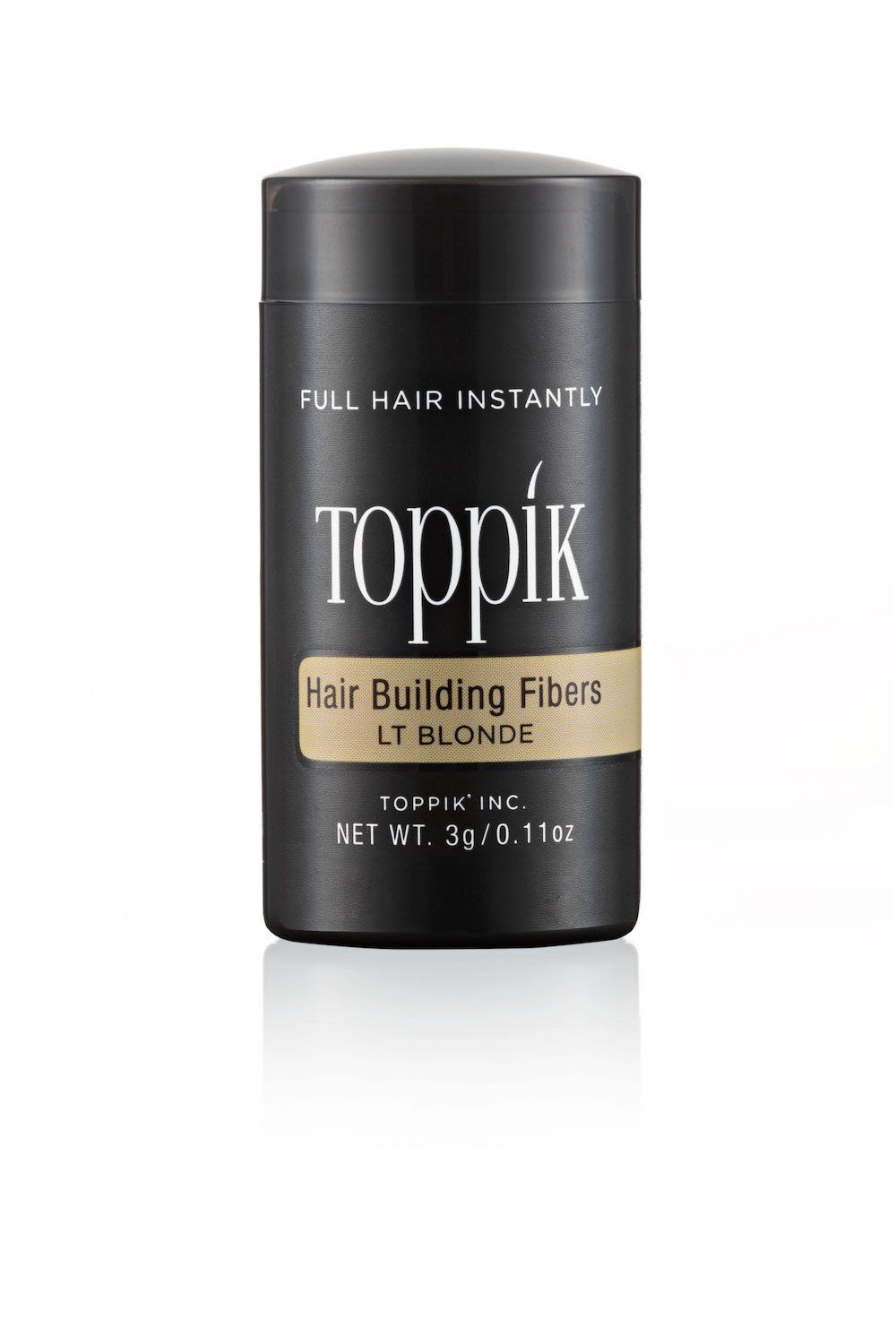 TOPPIK Haarstyling-Set TOPPIK 3g. - Streuhaar, Haarverdichtung, Schütthaar, Haarfasern, Puder, Hair Fibers Hellblond | Haarspangen