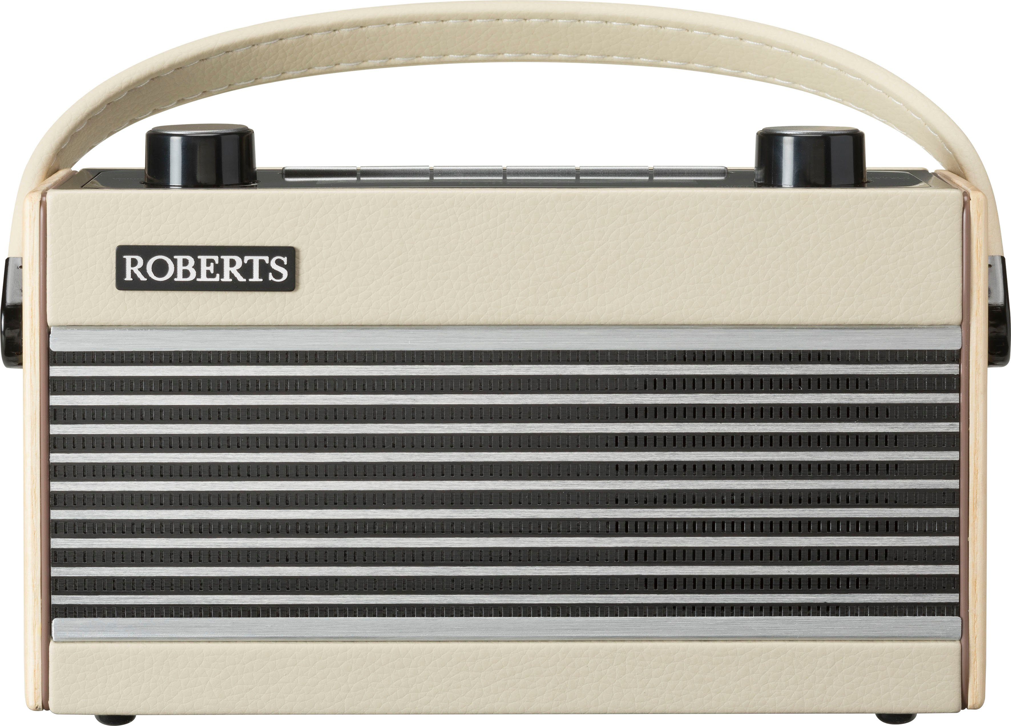 ROBERTS RADIO RamblerBT Digitalradio (DAB) (Digitalradio (DAB), FM-Tuner) pastel cream | Digitalradios (DAB+)
