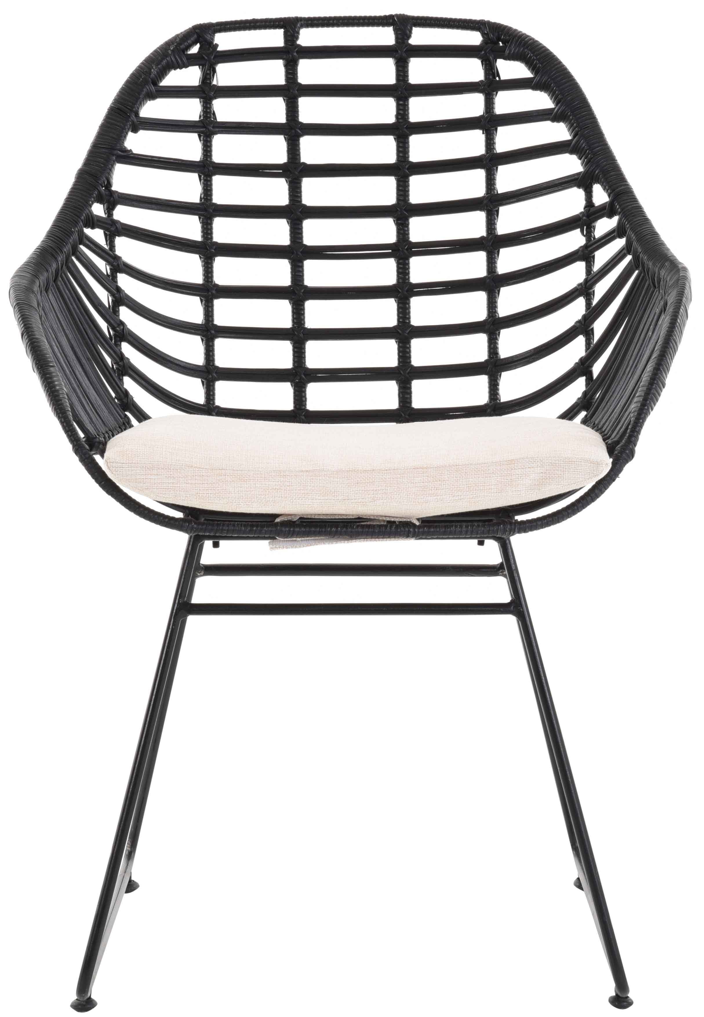 Krines Home Esszimmersessel Rattan Retro Sessel günstig online kaufen