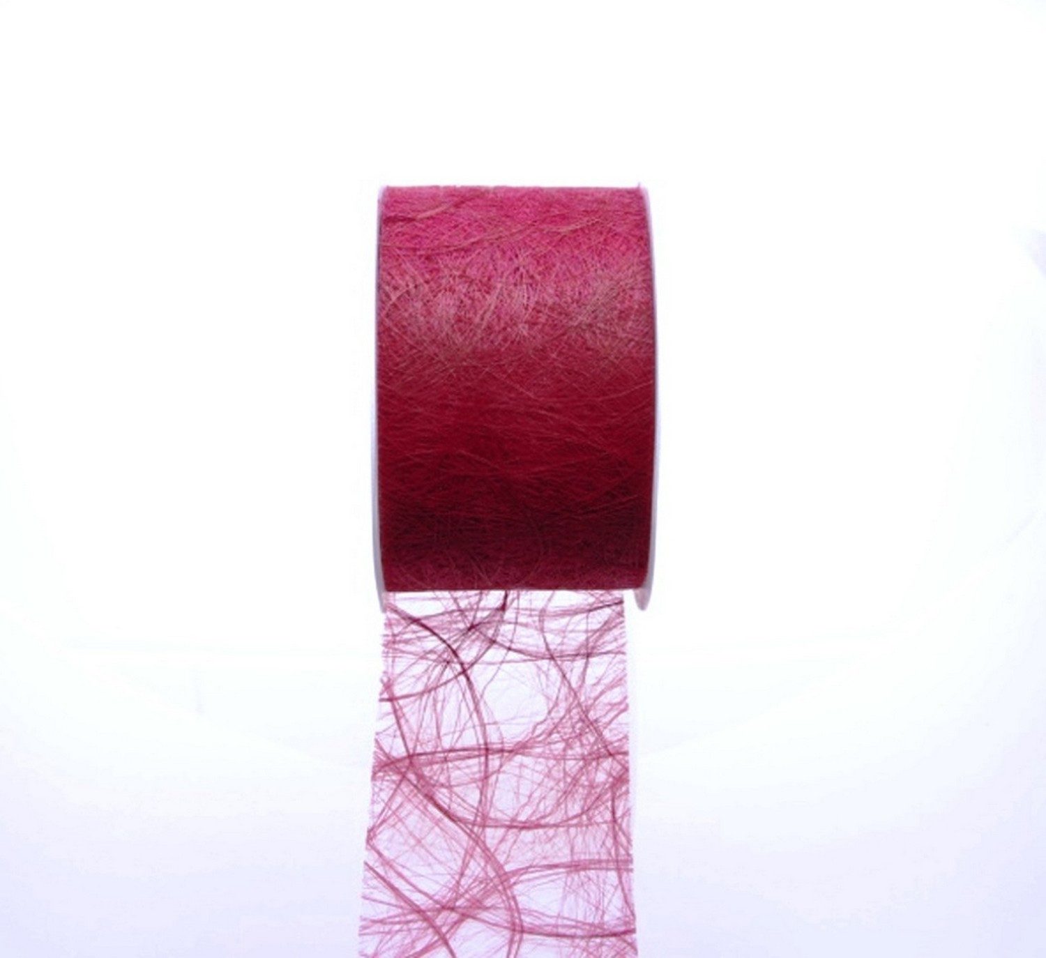 Tischläufer Sizoweb Tischband - Hussenband - karminrot - 7,9cm - 50m - 64 013-R 0