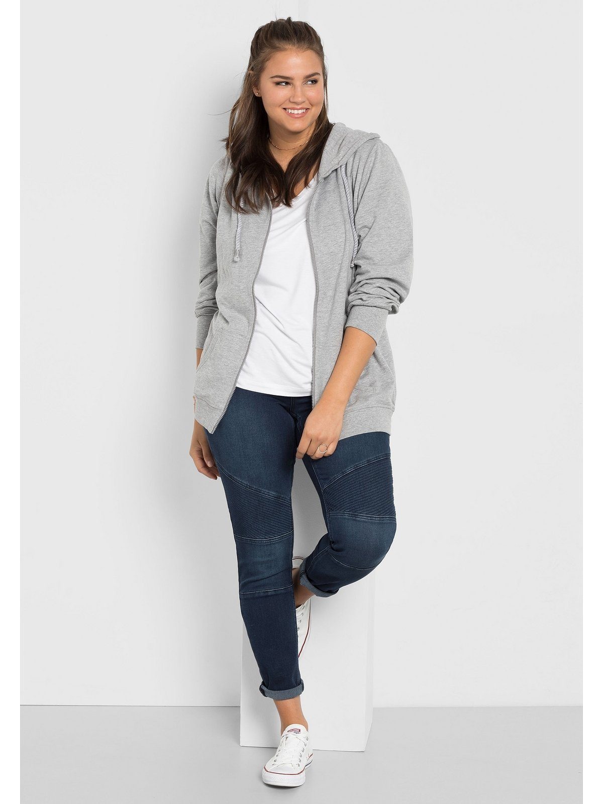 Sheego Stretch-Jeans Große Größen Power-Stretch-Qualität