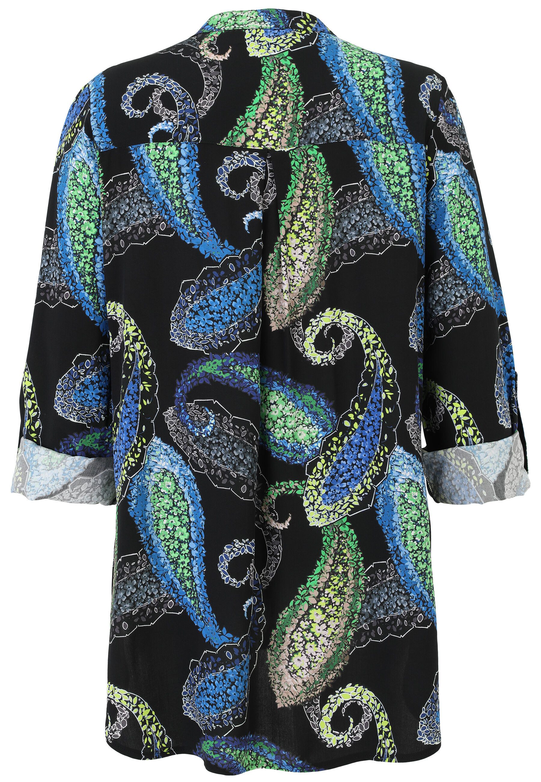 Doris Streich Langarmbluse mit Seitenschlitzen günstig online kaufen