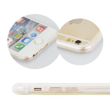 cofi1453 Smartphone-Hülle 360° Full Body Silikon Case Schutz Hülle Handy Tasche Schale