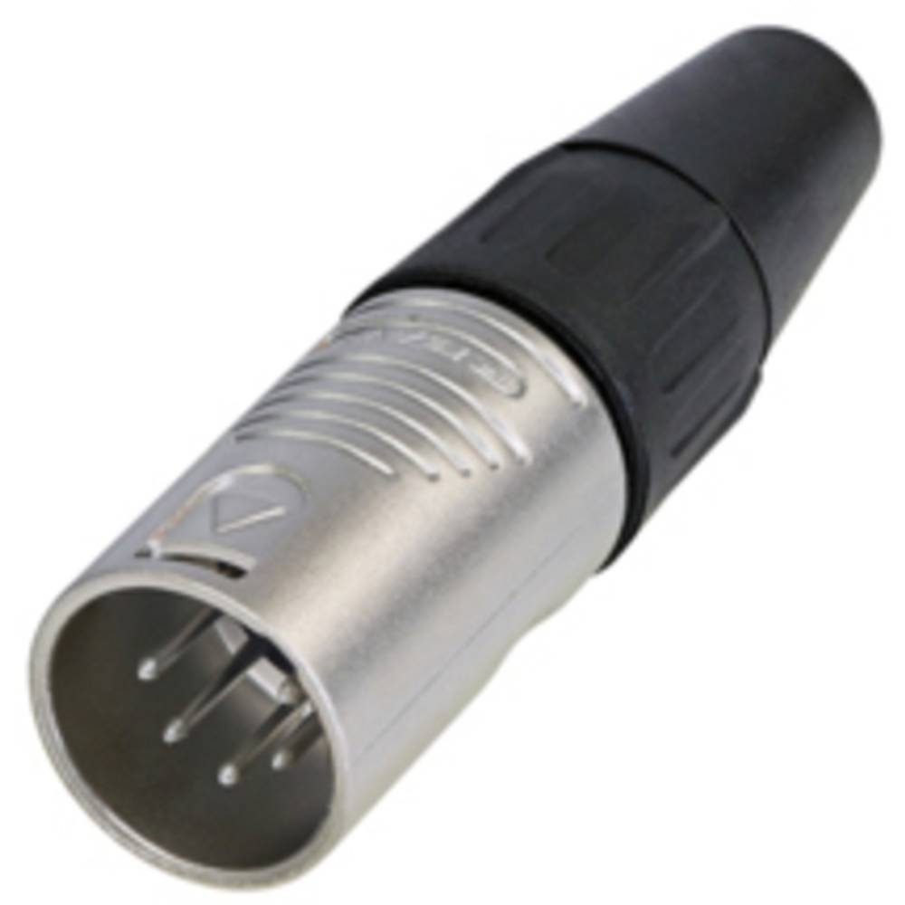5-poliger Kabelstecker, vernickeltes Gehäuse, Audio- & Video-Adapter