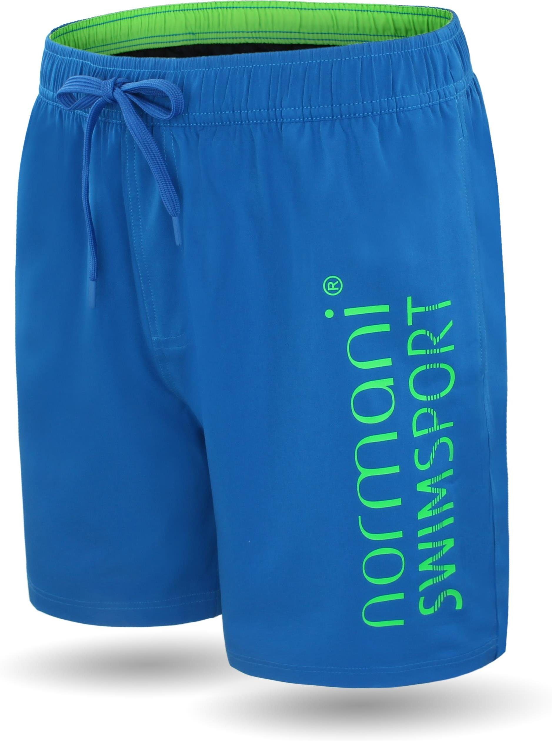 schnelltrocknende Herren Badeshorts normani Blau Badehose Badehose