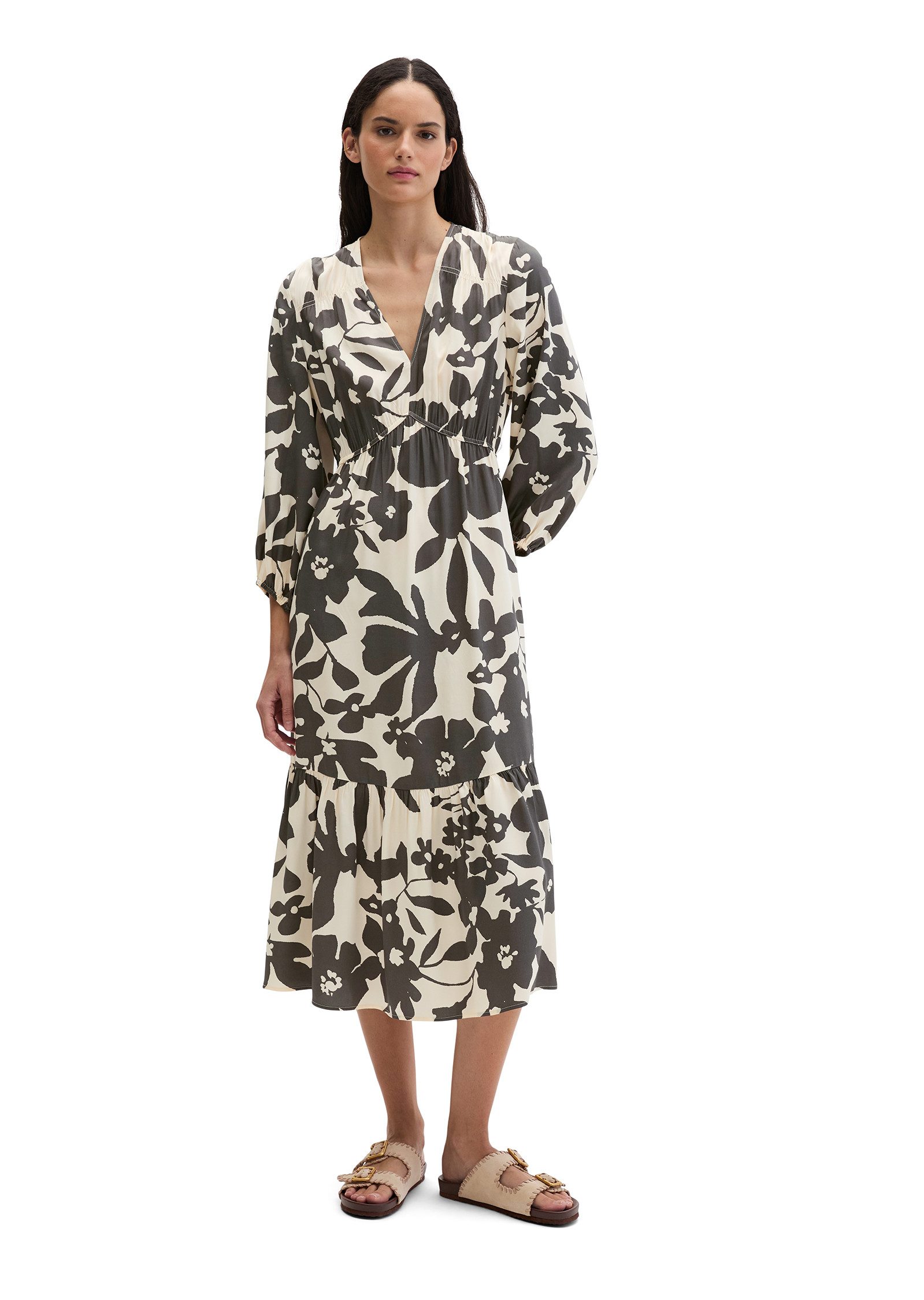 Marc O'Polo Sommerkleid flared aus LENZING ECOVERO – Bild 4 von 5