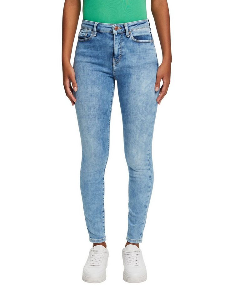 edc by Esprit Skinny-fit-Jeans Stretch-Jeans mit Skinny-Fit, Denim aus  nachhaltigem Baumwollmix mit Stretchanteil