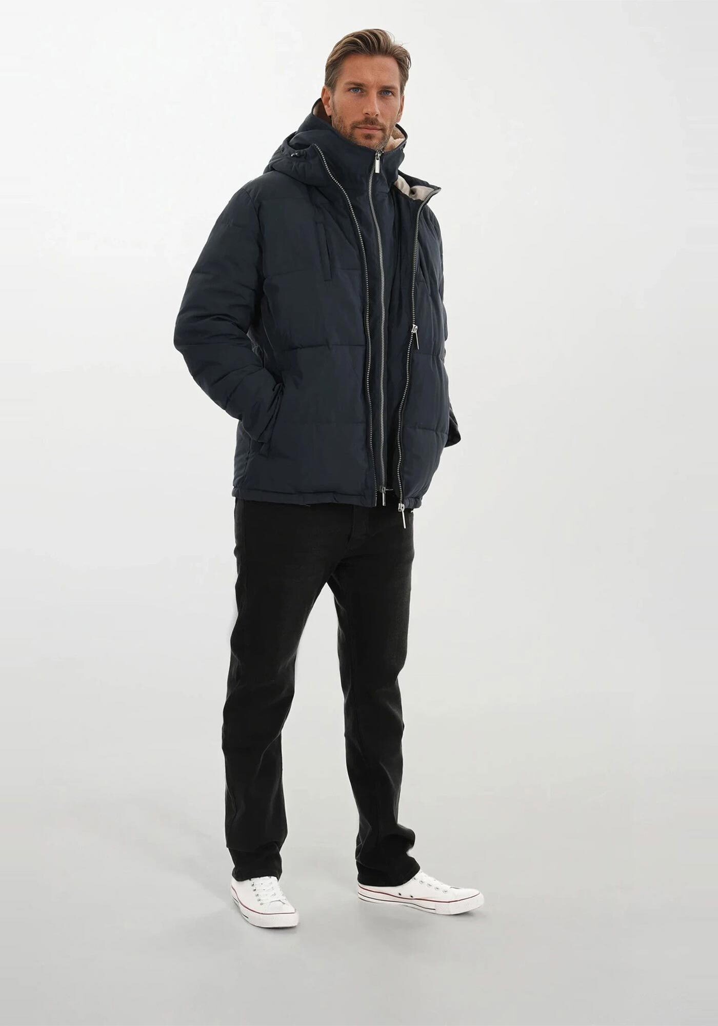 Alessandro Salvarini Winterjacke ASFredii mit abnehmbaren günstig online kaufen