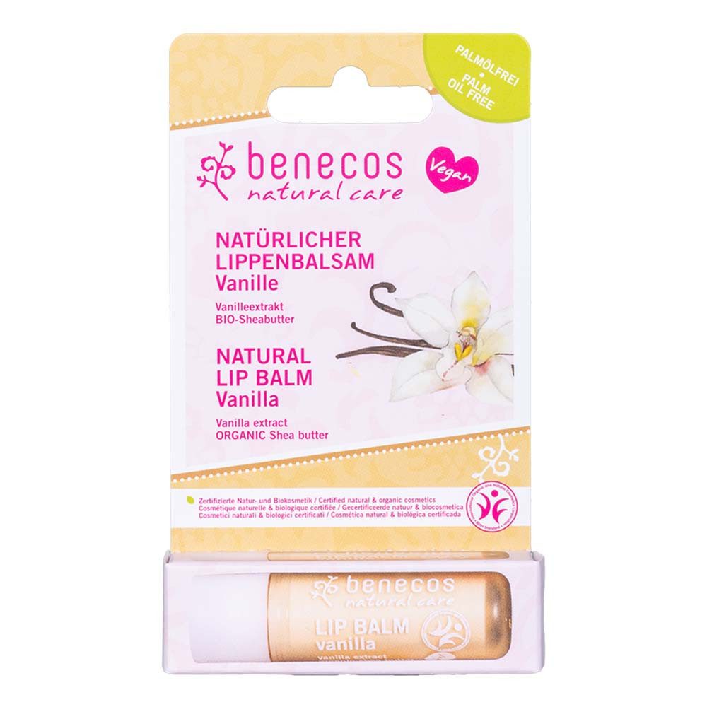 Benecos Lippenbalsam Lip Balm - Vanille 4,7g