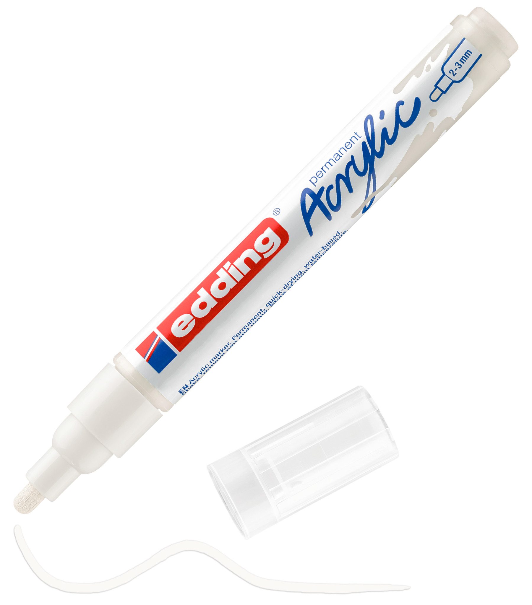 edding Marker ignore, Strichbreite 2-3 mm