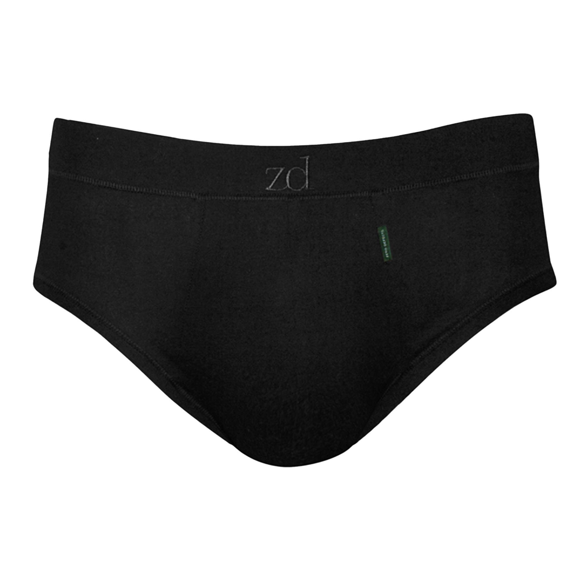 zd ZERO DEFECTS Slip Herren Slip "Mini", ägyptische Baumwolle