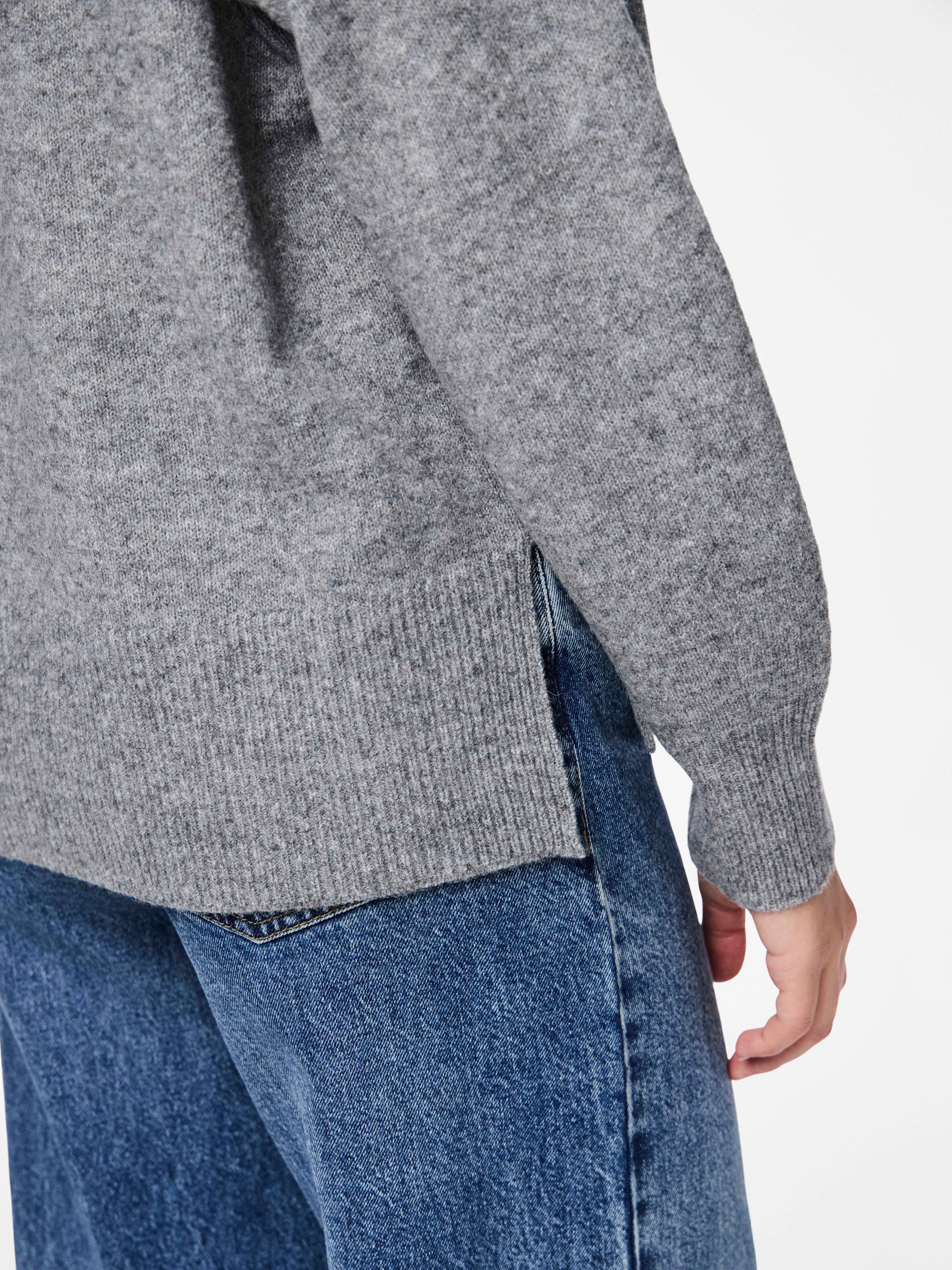 pieces Rollkragenpullover PCMALOU LS ROLLNECK KNIT NOOS BC