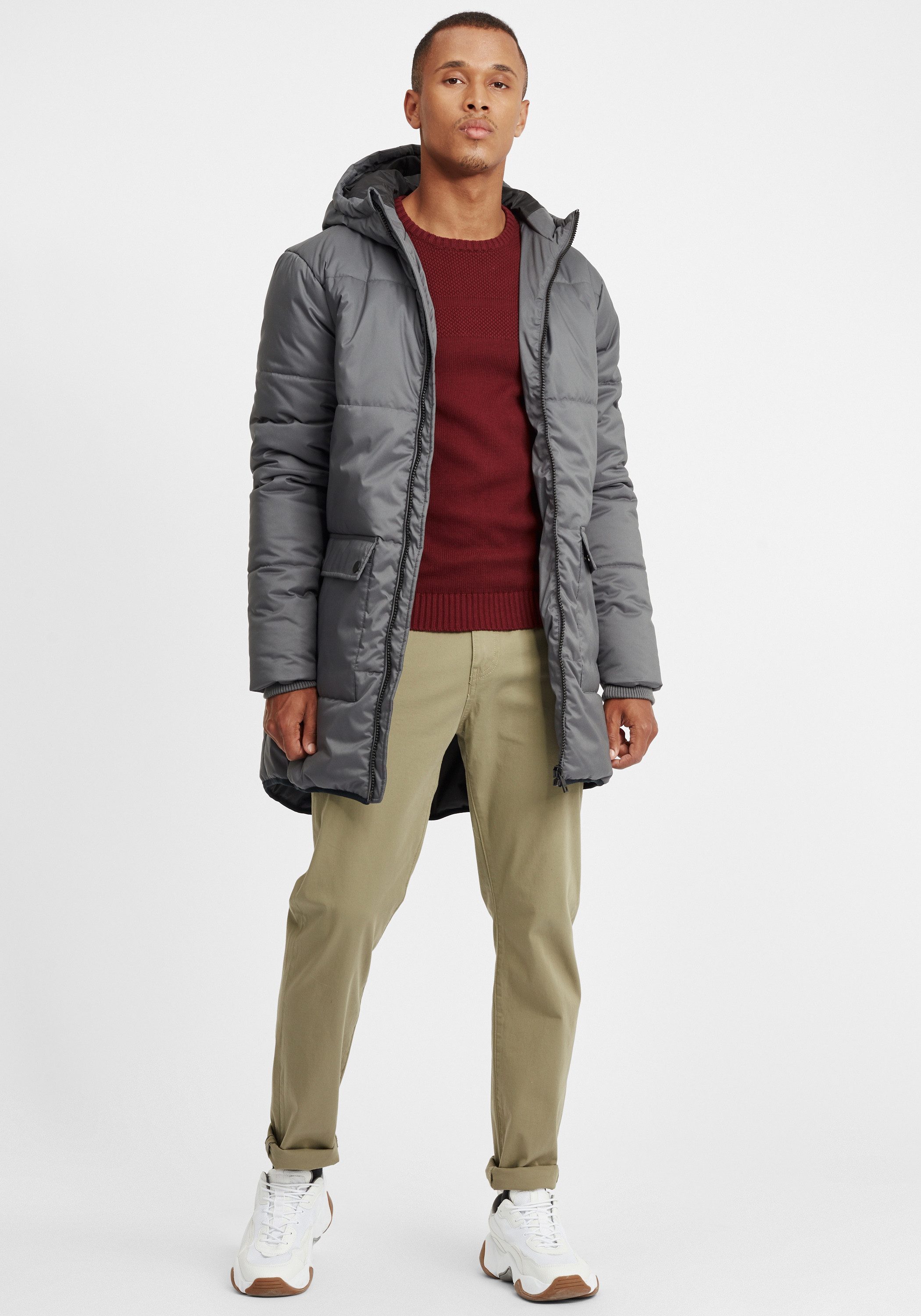 !Solid Parka SDAtong Winterjacke mit Kapuze