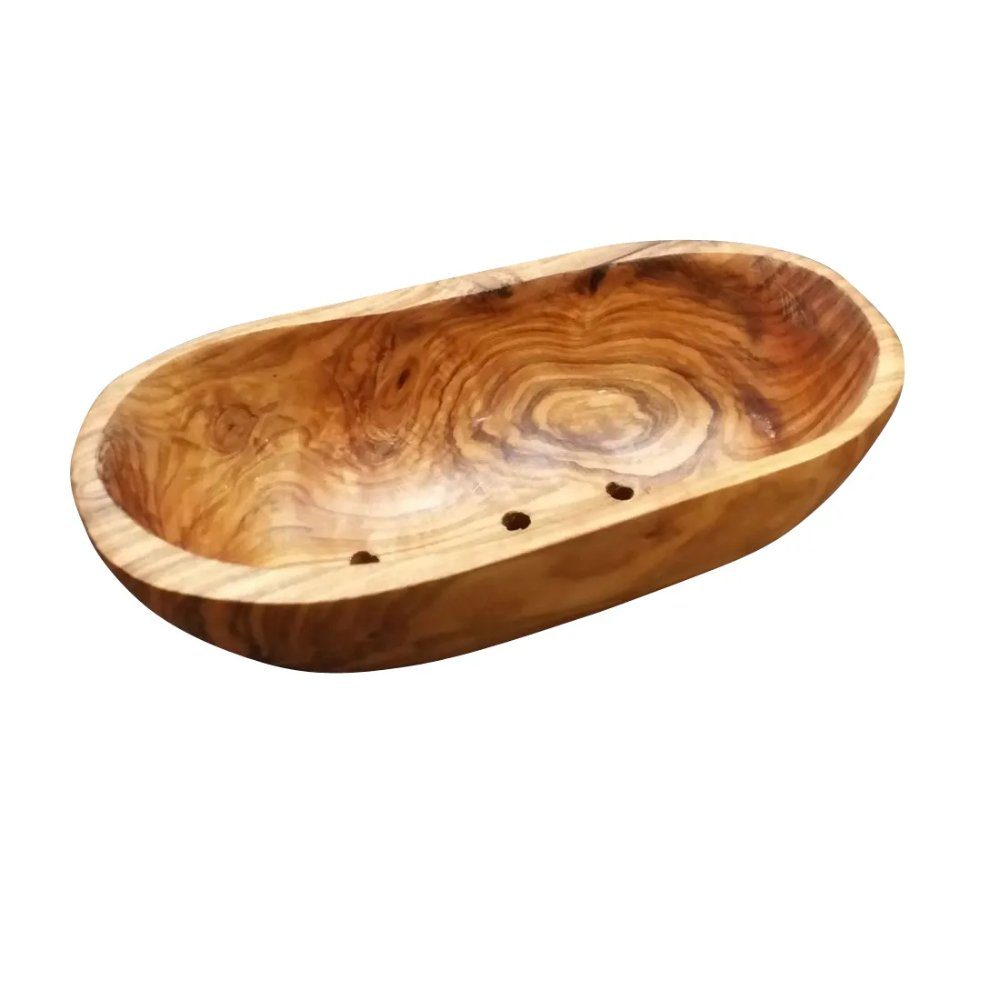 Olivenholz-erleben Seifenschale Ovale Seifenablage TIEF für große Seifenstü günstig online kaufen