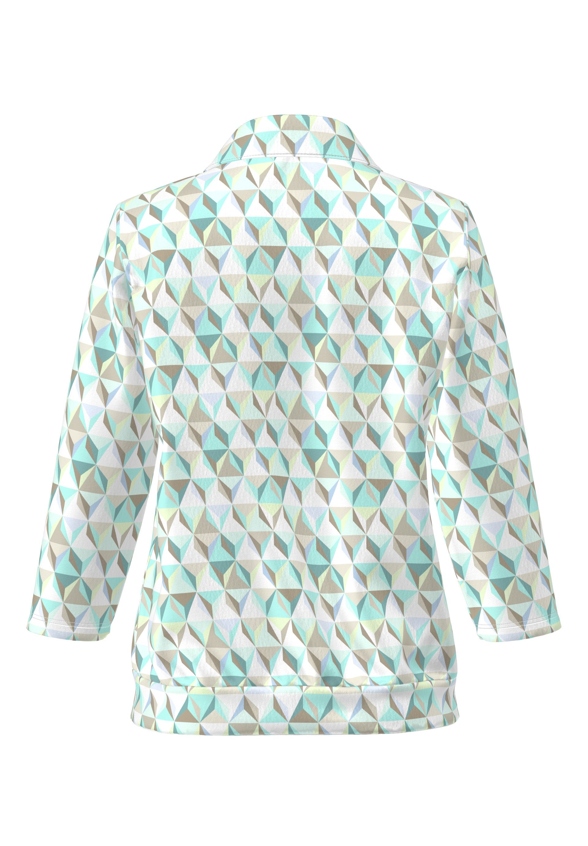 FRANK WALDER Langarm-Poloshirt aus Ecovero Viskose günstig online kaufen