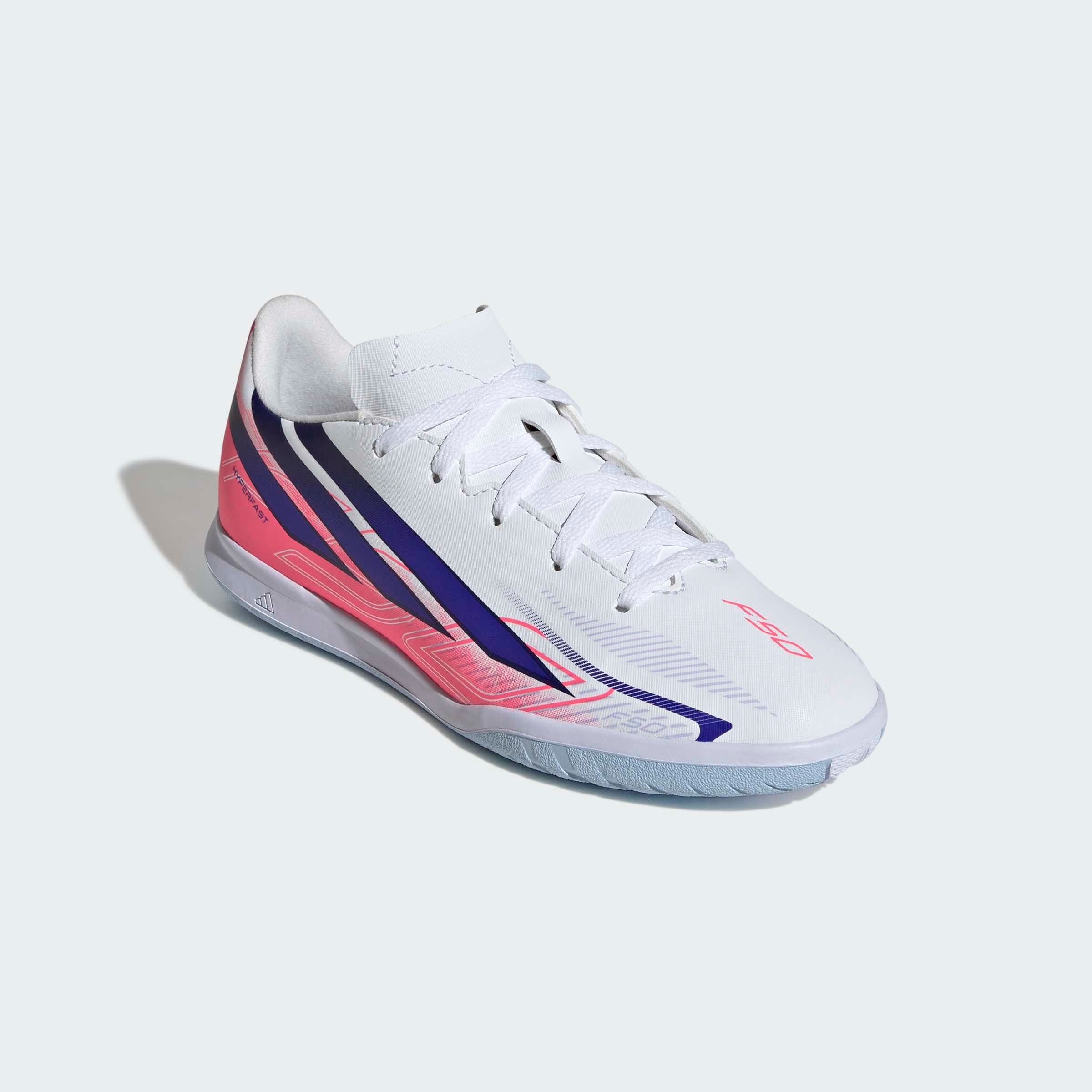 adidas Performance F50 HYPERFAST CLUB KIDS Fußballschuh für Hallenboden, für Jugendliche & Kinder
