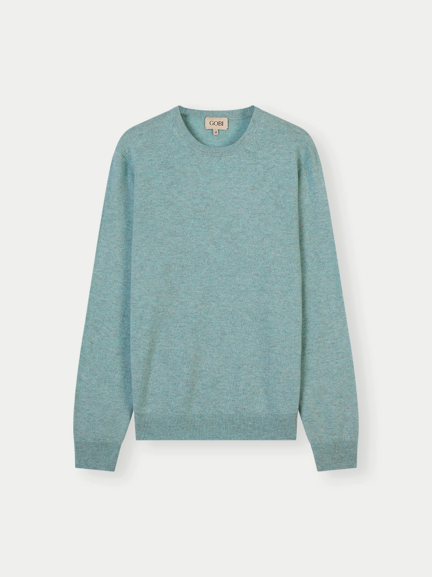 GOBI Cashmere Rundhalspullover Basic Kaschmirpullover mit R-Ausschnitt