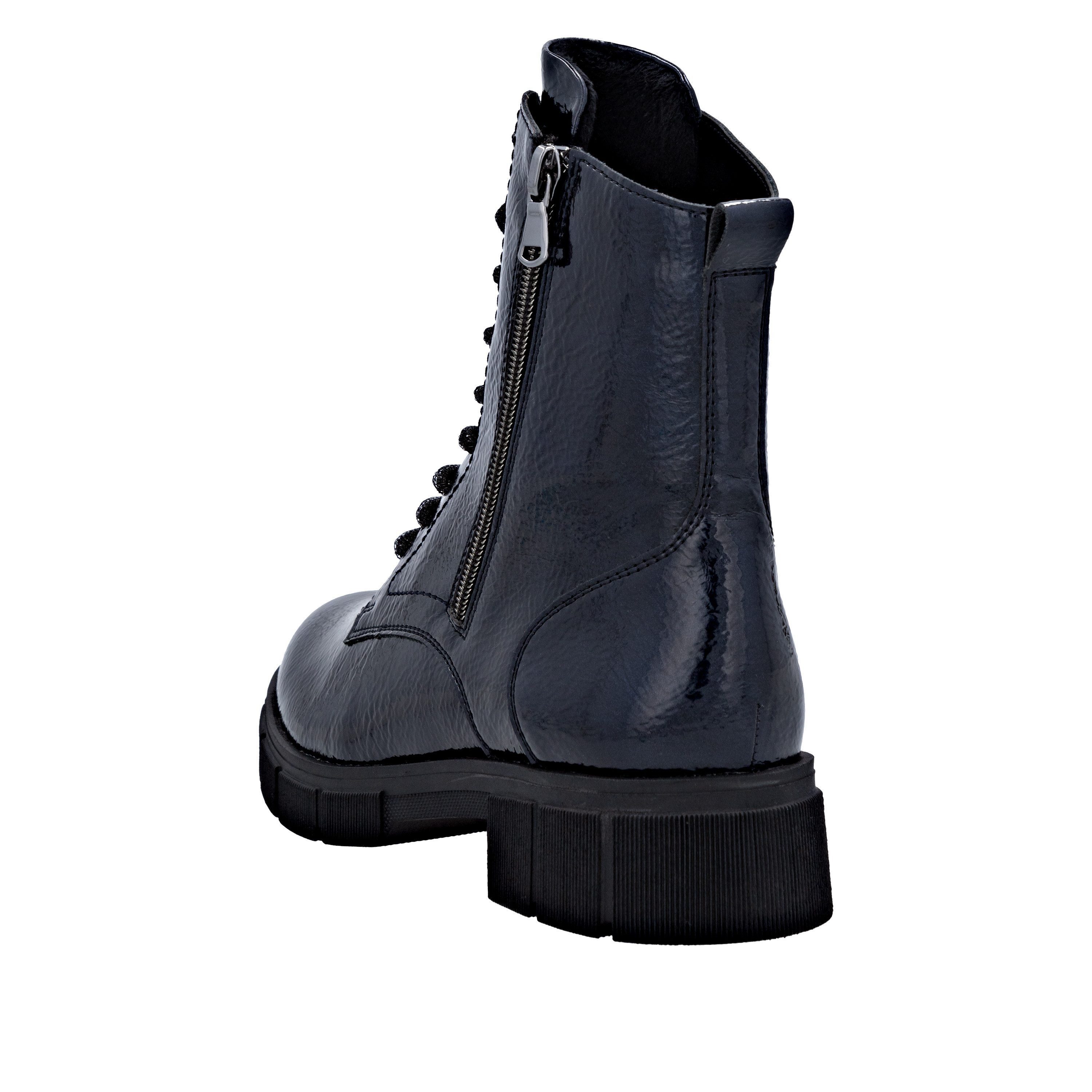 Remonte Schnürstiefelette Schnürboots, Stiefelette, Profilsohle, mit Glitzer-Schnürsenkel