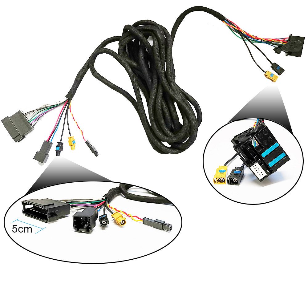LWLKabel auf NTG2.5 Stecker Adapter MercedesW171 R171 W211 W219 APS50 KFZ-Adapter