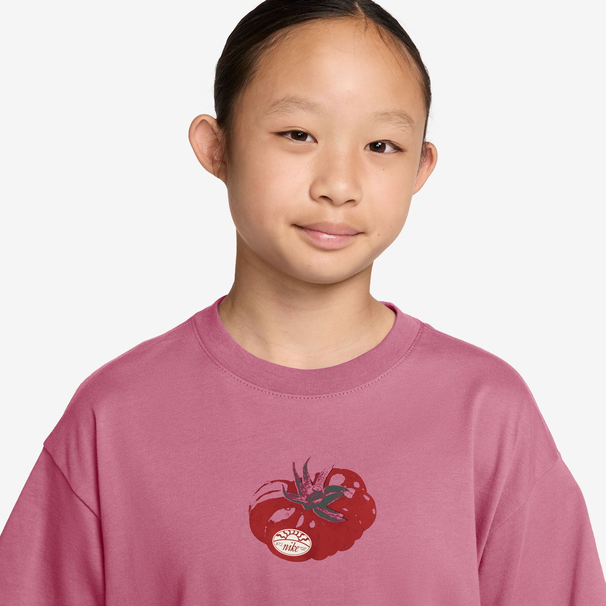 Nike Sportswear T-Shirt G NSW TEE OC BOXY TOMATO für Mädchen und Jugendliche
